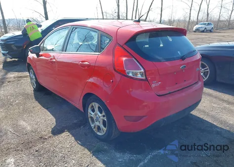 2014 Ford Fiesta Se из США, поврежденный, VIN 3FADP4EJ4EM131982